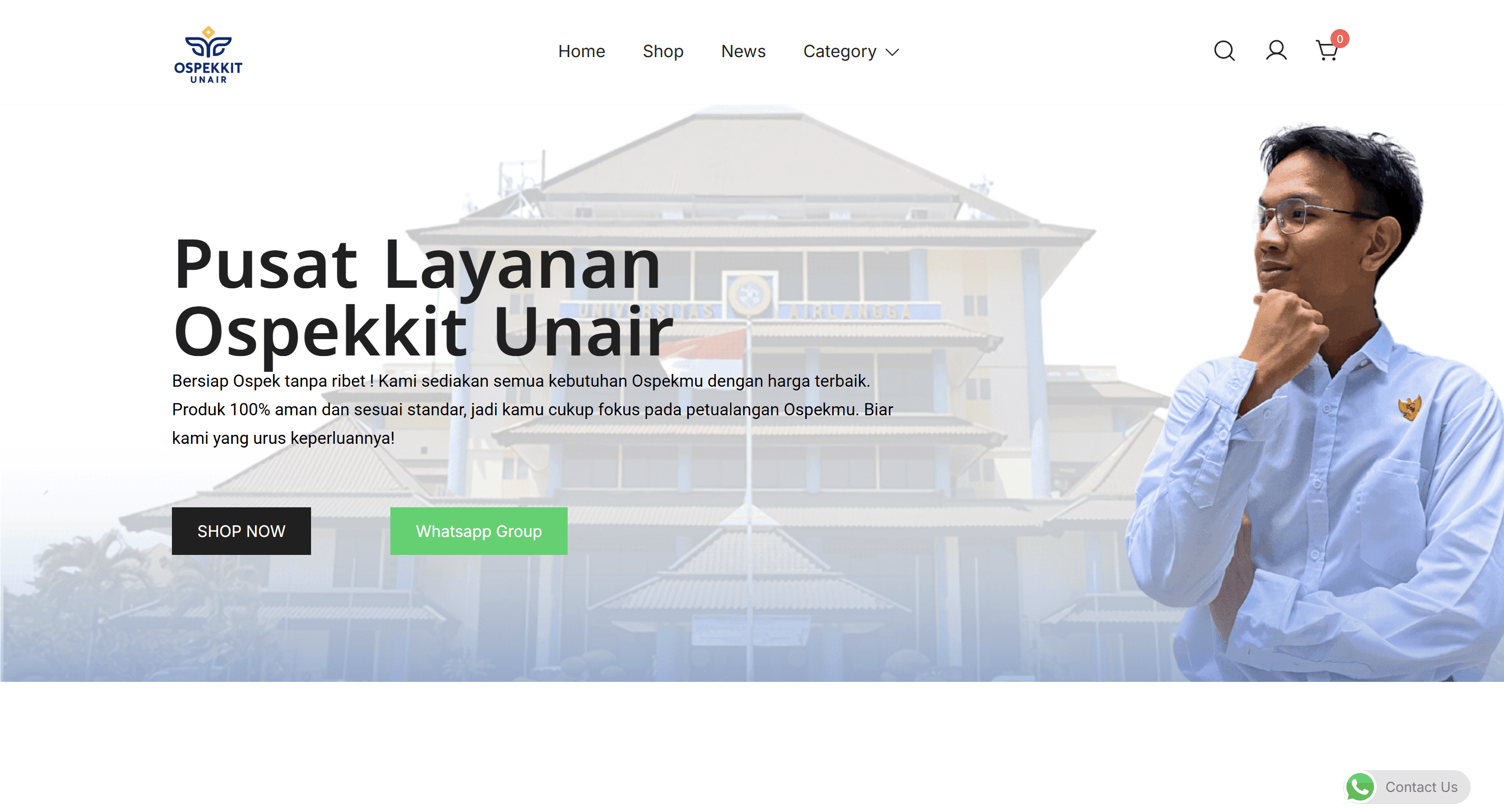 Ospekkit UNAIR — E-commerce Platform