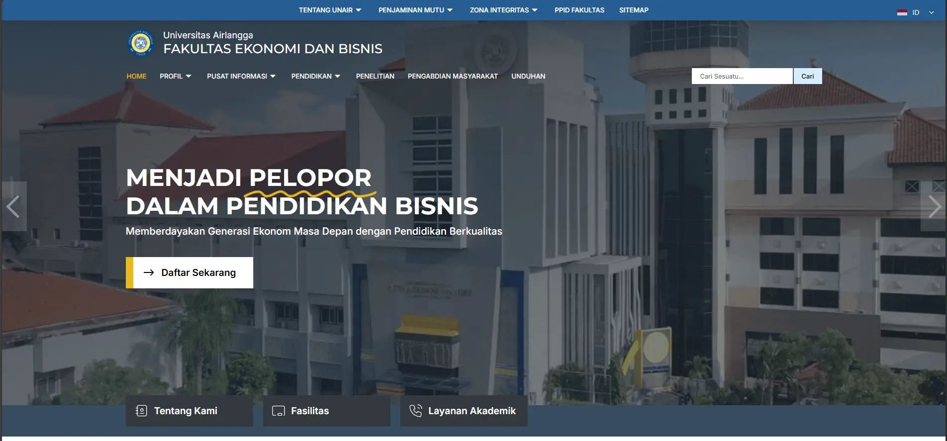 FEB UNAIR โ Corporate Website & Security Audit